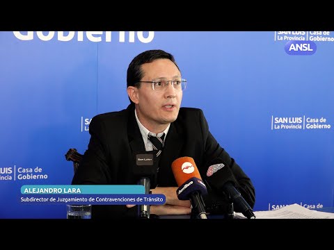 Alejandro Lara, subdirector de la Unidad Provincial de Juzgamiento de Contravenciones de Tránsito