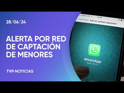 Alertan por una red que capta menores por whatsapp