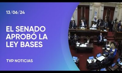 Así fue la sesión especial en la que se aprobó la ley Bases