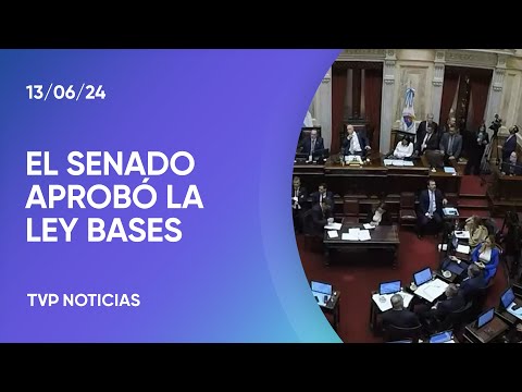 Así fue la sesión especial en la que se aprobó la ley Bases Así fue la sesión especial en la que se aprobó la ley Bases