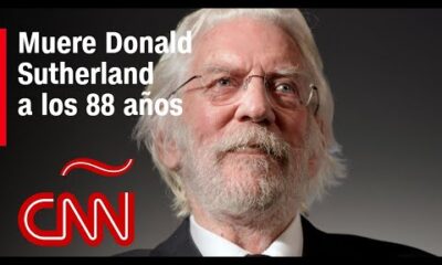 Así fue la trayectoria del actor Donald Sutherland. Falleció a los 88 años