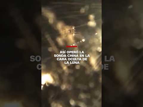 Así operó la sonda china en la cara oculta de la #luna Así operó la sonda china en la cara oculta de la #luna