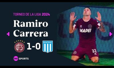 Â¡TREMENDO CABEZAZO! â½ El gol de Ramiro #Carrera ante #Racing