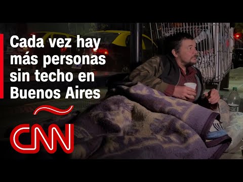 Cada vez hay más personas que viven en la calle en Buenos Aires Cada vez hay más personas que viven en la calle en Buenos Aires