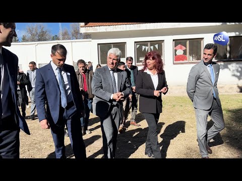 Claudio Poggi, gobernador de San Luis, en El Trapiche