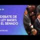 Cómo viene la sesión especial por la ley Bases en el Senado