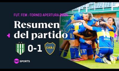 Con un golazo de BenÃ­tez, Boca ganÃ³ un duro partido ante Banfield | #Banfield 0-1 #Boca | Resumen