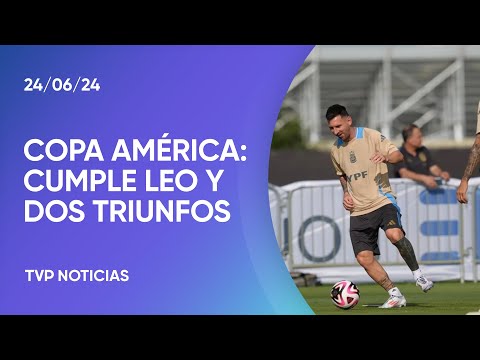 Copa América: el cumple de Messi, la preparación para Chile y el triunfo de Uruguay y EE.UU.