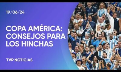 Copa América, recomendaciones para los hinchas