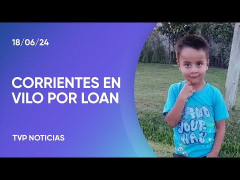 Corrientes en vilo: cómo buscan a Loan