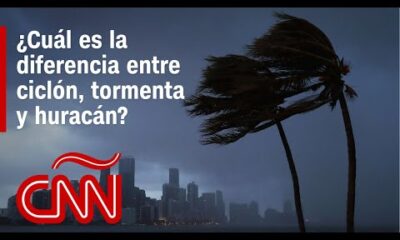 ¿Cuál es la diferencia entre ciclón tropical, tormenta tropical y huracán?