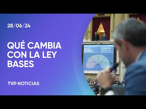 Diputados aprobó la Ley Bases y el Paquete Fiscal Diputados aprobó la Ley Bases y el Paquete Fiscal