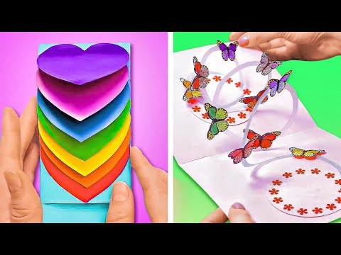 ✂️ Artesanías de Papel Geniales: Increíbles Hacks y Ideas de Creaciones DIY para Mentes Creativas 🧠 ✂️ Artesanías de Papel Geniales: Increíbles Hacks y Ideas de Creaciones DIY para Mentes Creativas 🧠