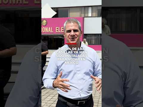 El 99% de las casillas electorales en #México, ya han sido instaladas #eleccionesméxico El 99% de las casillas electorales en #México, ya han sido instaladas #eleccionesméxico