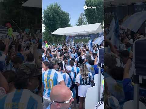 El clÃ¡sico de siempre: suena “Muchachos” en la previa al partido de #Argentina por #CopaÃmerica