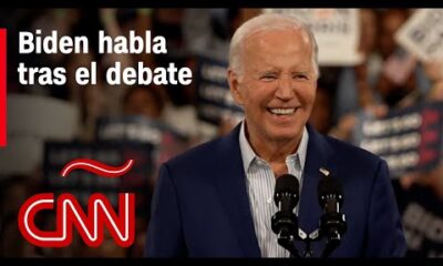 El discurso completo de Joe Biden tras el debate presidencial con Donald Trump