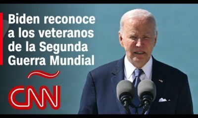 El discurso de Biden reconociendo a los veteranos de la Segunda Guerra Mundial