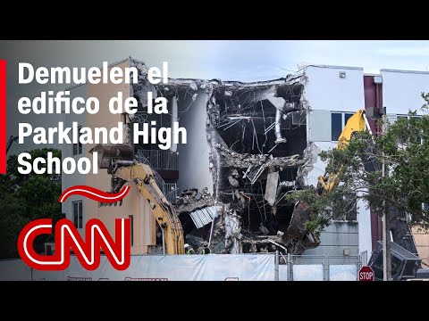 El dolor no se va: demuelen el edifico de la Parkland High School