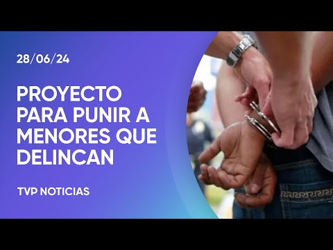 El Gobierno presentó el proyecto de ley Penal Juvenil El Gobierno presentó el proyecto de ley Penal Juvenil