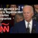 El presidente Biden anuncia una medida que beneficia a los familiares de inmigrantes en EE.UU.