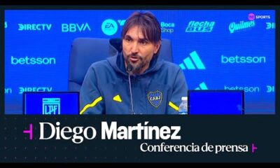 EN VIVO: Diego MartÃ­nez habla en conferencia de prensa tras Platense vs. Boca