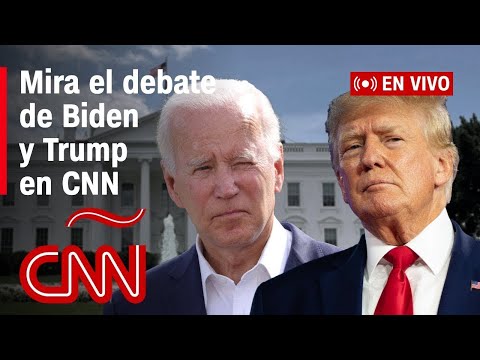 EN VIVO 🔴 | Debate presidencial entre Joe Biden y Donald Trump en CNN | Elecciones EE.UU. 2024