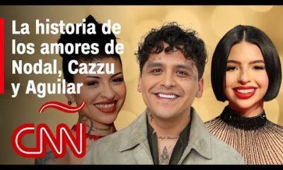 Esta es la cronología de las relaciones amorosas de Christian Nodal con Cazzu y Ángela Aguilar