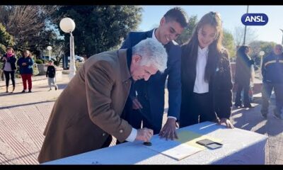 Gobernador Claudio Poggi en Los Molles