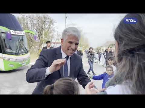 Gobernador Claudio Poggi visita Paso Grande