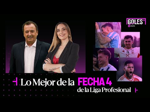 GOLES TNT Sports: Lo mejor de la fecha 4 del Torneo de la Liga 2024 del fÃºtbol argentino