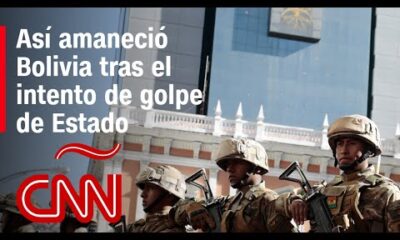 “Hay absoluta normalidad”, dijo a CNN el ministro de Defensa de Bolivia tras intentona golpista