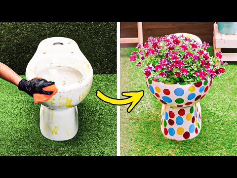 Ideas creativas para decorar el jardín 🏡🌺 Cómo mejorar tu patio trasero Ideas creativas para decorar el jardín 🏡🌺 Cómo mejorar tu patio trasero