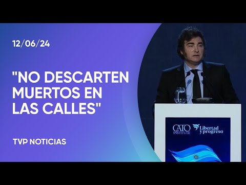 Javier Milei en el foro «El Renacer de la Libertad en la Argentina y el mundo»