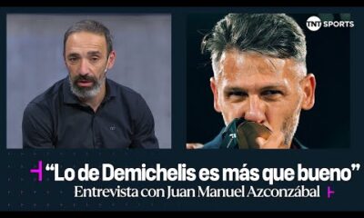 Juan Manuel AzconzÃ¡bal hablÃ³ sobre el trabajo de MartÃ­n #Demichelis en #River