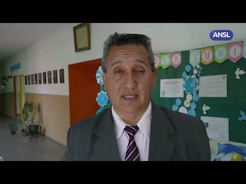 Juan Pablo Barroso, director de la escuela de Las Lagunas