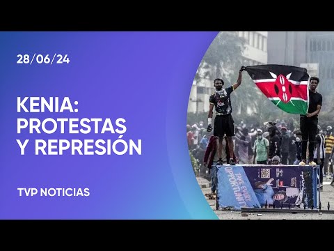 Kenia: protestas y represión por un ajuste pedido por el FMI Kenia: protestas y represión por un ajuste pedido por el FMI
