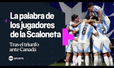 “La cancha era un desastre” ð¥ La palabra de los jugadores de Argentina tras vencer a CanadÃ¡