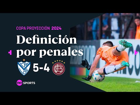 La definiciÃ³n por PENALES entre #VÃ©lez y #LanÃºs en la FINAL de la Copa ProyecciÃ³n 2024 ð