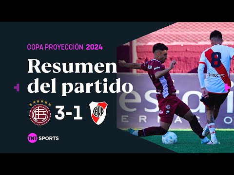 LanÃºs ELIMINÃ a River y es FINALISTA de la Copa ProyecciÃ³n ð¥ | #LanÃºs 3-1 #River | Resumen