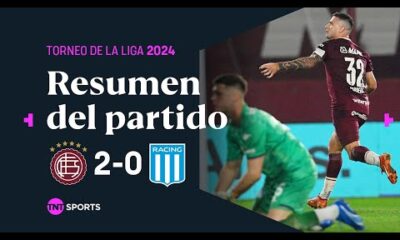 LanÃºs le puso fin al invicto de Racing | #Lanus 2-0 #Racing | Resumen