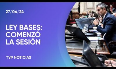 Ley Bases y paquete fiscal: comenzó la sesión