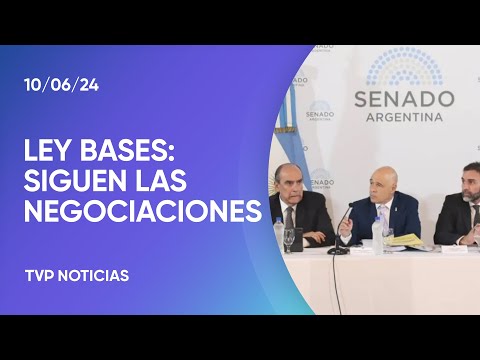 Ley Bases y Paquete Fiscal: siguen las negociaciones