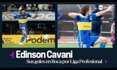 Los goles que marcÃ³ Edinson #Cavani en la #LPF para #Boca ðµð¡ð¹