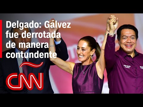 Mario Delgado: Xóchitl Gálvez fue derrotada contundentemente por Sheinbaum