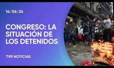 Más de 30 personas siguen detenidas tras los disturbios en Congreso