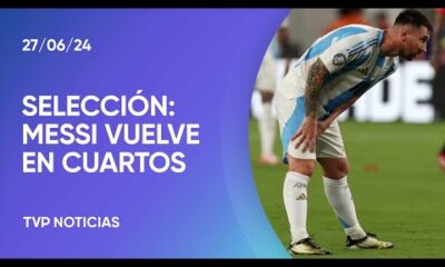 Messi, afuera del partido del sábado ante Perú