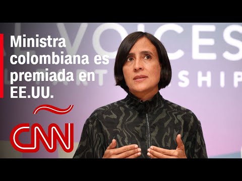 Ministra colombiana es reconocida por liderazgo ambiental Ministra colombiana es reconocida por liderazgo ambiental
