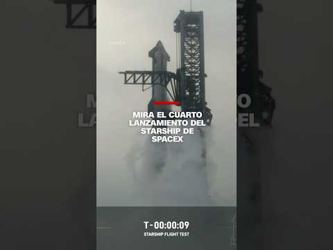 Mira el cuarto lanzamiento del #Starship de #SpaceX Mira el cuarto lanzamiento del #Starship de #SpaceX
