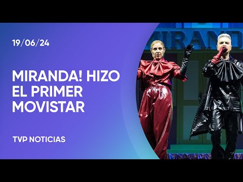 Miranda! hizo bailar al Movistar Arena