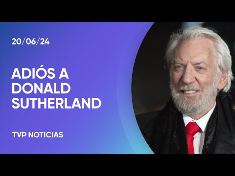 Murió Donald Sutherland